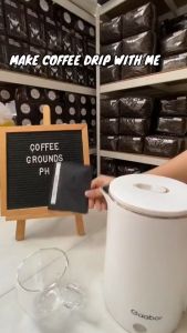 Premium Barako Drip Bag Coffee 50pcs | 13g Single-Serve Barako Brew Instant Pour Over Drip Bags | Coffee Grounds PH