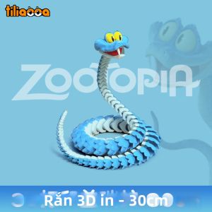 JIEBITU | Mô Hình Rắn In 3D