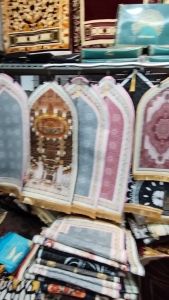 Sajadah Turky Qubah Spigel Ukuran 70x110 cm Perlengkapan Sholat