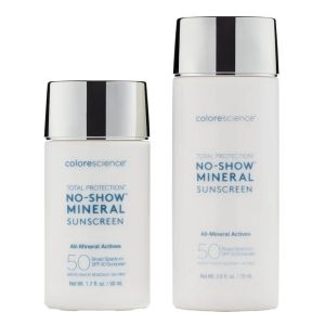 Colorescience No-Show™ Mineral Sunscreen SPF 50 (50ml / 78ml) - All-mineral sunscreen that blends into skin