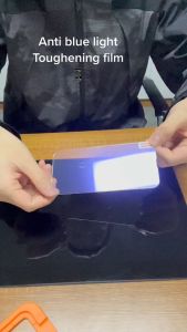 Paket 2in1 Tempered Glass Blue Light Vivo Y19s 4G Y28 4G NFC Y27 4G Y36 4G Anti Radiasi UV Blue Ray Free Camera