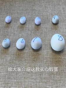 Parrot Fake Egg Bird Parrot Simulation Solid Egg Munia Tiger Skin Peony Black Phoenix Bird Egg