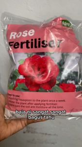 2kg Agro Farm Baja Ros Organik/Rose Fertiliser/Rose Plant Food/Baja Ros Jepun/Baja Rose