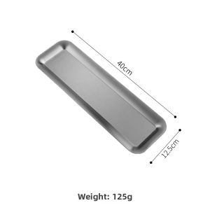 Golden Commercial Heavy Duty Long Rectangular Plate
