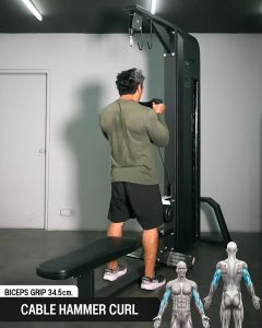 POWER GRIP™ Biceps Grip ขนาด 34.5cm (MD5109) - เครื่องออกกำลังกาย แบรนด์ IVADE