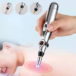 MELODIA Điện châm cứu điểm massage Bút giảm đau điều trị bằng Laser điện tử kinh tuyến năng lượng bút cơ thể đầu trở lại cổ chân Massager