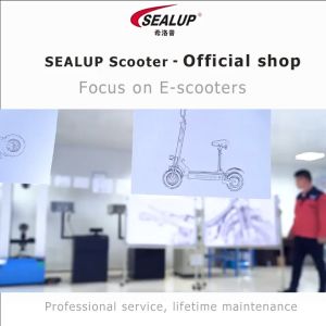 Garansi Lokal Sepeda Listrik SEALUP Q7 off-road scooter listrik dewasa 1000W Skuter Elektrik max 55KM/H baterai 286000mah jarak 40-150KM Skuter Listrik 12inch ban tubeless IP54 tahan air motor listrik dapat dilipat mudah disimpan sekuter Geekman Heartbeat
