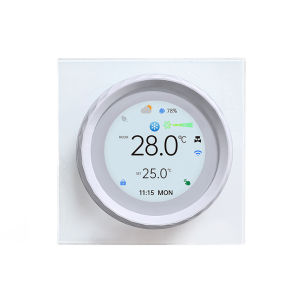 juan juan | 4P Tuya Smart Wifi Color Knob Thermostat Cooling Heating Air Conditioning Temperature Controller Works with Alexa Google Home