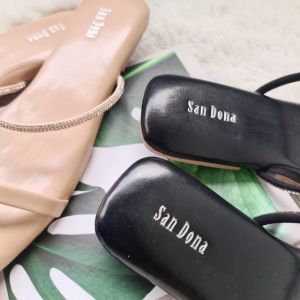 Leora Veddira - San Dona - Sandal Teplek - SDN Pernik Teplek - Sendal Dewasa Perempuan