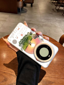 Huawei Mate70Pro Silicone Phone Case Creative Sunset Design Full Protection Womens Model Compatible Anti-Fall Protective Cover