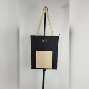 Dely Project: Tote Bag Kasual Model Resleting Untuk Wanita & Pria