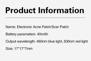 moisturize the skin Acne Care Patch Quick Acne Removal Electronic Acne Patch Good tops Clean pores