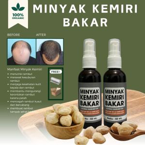 Minyak Kemiri Bakar Spray Penumbuh Rambut Penguat Akar Rambut Rambut Tebal Rambut Tidak Mudah Rontok