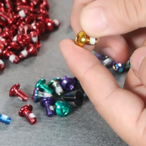 12pcs Baut Pengganti Disc Brake Spesifikasi M5*9mm T25 Torx Untuk Perawatan Perbaikan Sepeda