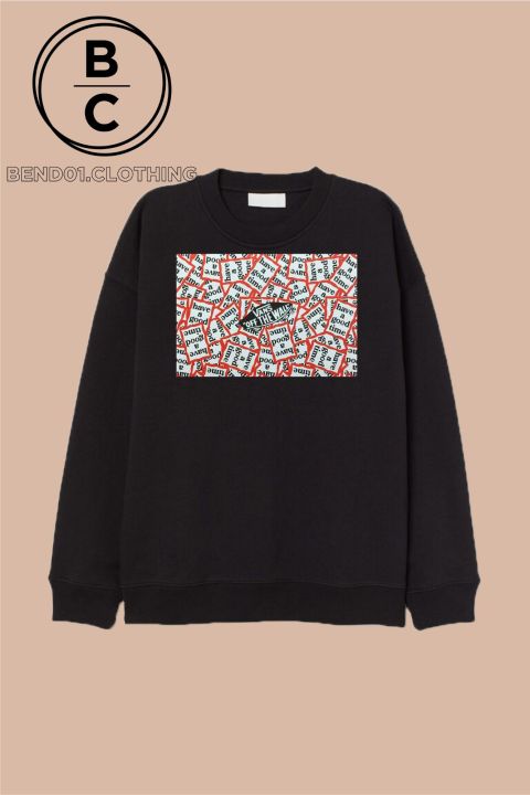 Have a good time logo x Vans off the wall sweater Crewneck Pakaian