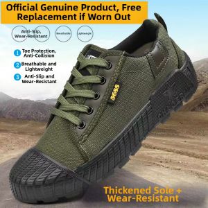 DRAGON-FLY | Durable Canvas Shoes for Work and Field Activities