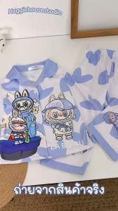 พร้อมส่ง ธ85-ธ88 3755 ชุดนอนหัวใจ