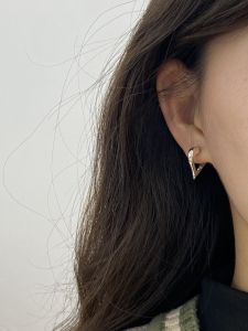 Sweet Cool Cute Heart Ear Cuffs Personality Simple Earrings Korean Style Fashion Jewelry for Women Fresh out New Year Handmade