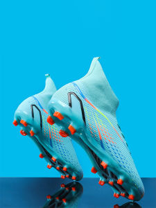 Professional Football Shoes for Men High Top Competition And Training Shoes for Teenagers Children Elementary School Boys