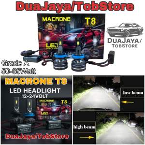 Lampu Led Foglamp Foglight Mobil Avanza 2003 - 2018 Macrone T8 6000K Putih 12 - 24 Volt Grade A Pnp