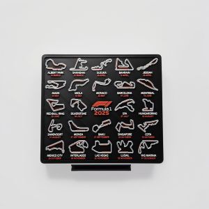 3D Printed Static Model Race Car Calendar STEM F1 2025 2026 Event Schedule Desktop Calendar Collectible Toy for Ages 14+