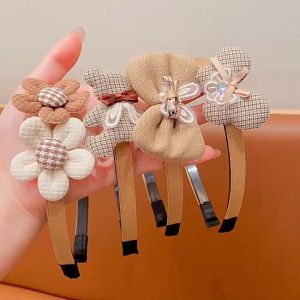 Bando Anak Perempuan Korea Bunga Pita Beruang Bendo Bondu Bandana Fashion Headband Aksesoris Rambut Hello Girl BDO08