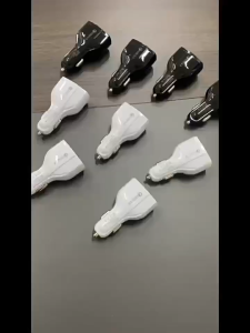【Trinity】7A Car Charger Fast Charging Qualcomm 3.0 Quick Charge 1PD + 2USB Adapter Electromagnetic disruption resistance Overload overcharge leakage protection Smart temperature adjustment Circuit shortage protection
