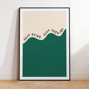 Keep Going Minimalist Wall Art Prints Canvas Painting Poster Picture For Living Kids BedRoom Home Decor