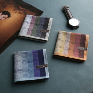 Hemuji Love Full Cotton Handkerchief Men Cotton Handkerchief Sweat-Absorbent Old-Fashioned Handkerchief Long-Staple Cotton from Xinjiang