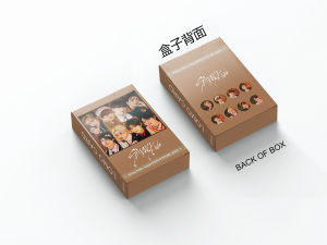 Stray Kids Xmas โพสต์การ์ด 55 ใบ ภาพถ่ายสวยงาม หัวเข็มขัดประดับตกแต่งวันคริสต์มาส ของเล่น ของสะสม อุปกรณ์เสริม ของขวัญ