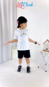 Lily And Clark Celana Pendek Boardshort Anak Laki-Laki Warna Hitam BR02