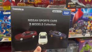 Mô Hình Xe - Set 3 Xe Cao Cấp Tomica Premium Nissan Sports Cars Chính Hãng