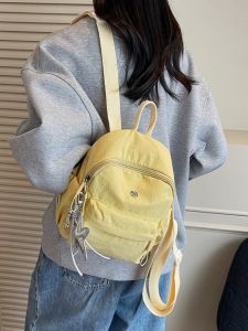 กระเป๋าเป้สะพายหลังนักเรียนมัธยมปลาย นักเรียนมัธยมต้น นักท่องเที่ยว นักศึกษา ความจุขนาดใหญ่ สไตล์ญี่ปุ่น สีสันสดใส กระเป๋าสะพายไหล่คู่