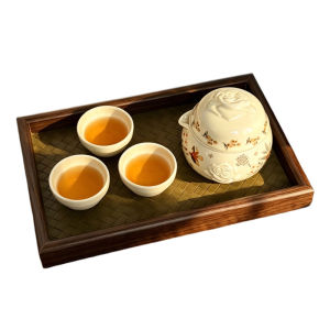 Portable Single Use Tea Set with Strainer