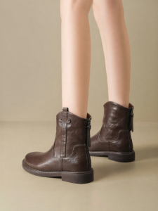 Josiny | Thick Sole British Style Boots