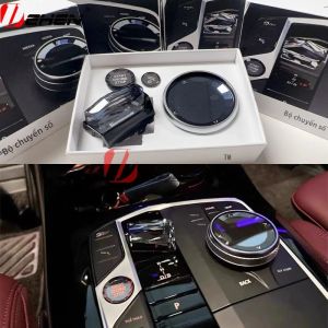 Bộ Cần Số Tay 4 Món Bằng Pha Lê Cho BMW G20 Ix3 G08 G01 X5 G05 X6 G06 X7 G07 G12 LHD & RHD Nâng Cấp Đế Kim Loại