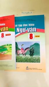 Sách - Combo Bài tập đọc hiểu ngữ văn 8 - tập 1 + 2 ( cánh diều kèm 2 bút chì TL ) - BT