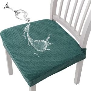 Long Plaid Jacquard Waterproof Chair Cover Universal