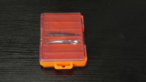 Weihe FISHING | WEIHE 1pcs HB201# Mini Double-Sided Lure Box Bait & Hook Storage Box 14*10*3cm Tackle Box