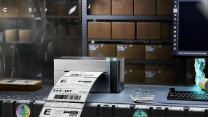 Máy Máy in nhiệt Wifi phomemo 344wf máy in vận đơn Bluetooth 300dpi