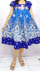 Jual Daster Klok Serut Tulip Kencana Ayu Homedress Cantik Berlabel Super Bagus