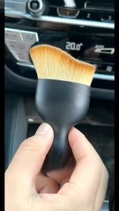 Car Brush Air Conditioner Air Outlet Cleaning Brush Car Interior Cleaning Tool Car Crevice Dust Removal Artifact Brush