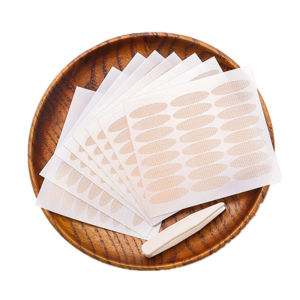 CALIYI 72-240 Pairs Double Fold Eyelid Tape Sticker Decal Clear Beige Stripe Self-adhesive Natural Eye Makeup Make Up With Tool