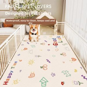 Wanrenfu Carpet | Pet Waterproof Anti-Urination Slip-Resistant Meal Mat