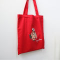 Diji Hand-Painted Red Womens Movie Surrounding Canvas Anesvarda Shoulder Bag Handbag. 
