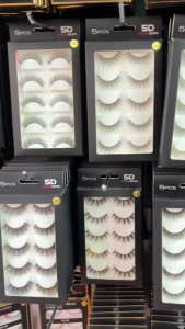 5D ธรรมชาติ ขนตาปลอม ขนตานุ่ม แพ็ค5คู่ กล่องดำ ราคา 6,990 บาท