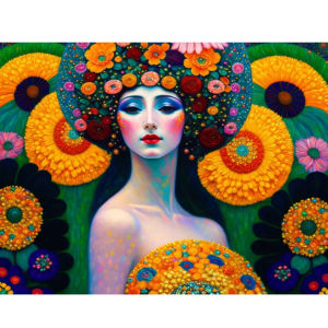 2026 Mosaic Art DIY Fantasy Colorful Forest Queen Women Diamond Painting Kit 5D Rhinestone Cross Stitch Home Wall Decor Gift