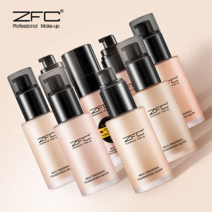 ZFC Soft Light Skin Rejuvenation Liquid Foundation Foundation Cream Moisturizing Concealer Nude Makeup Lasting Moisturizing Foundation Waterproof Bridal Base Makeup