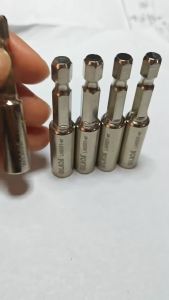 LAOA | LAOA1/4 Batch Head Extension Rod Small Extension Rod Electric Screwdriver with Magnetic Extension Connecting Rod Rod Length 56MM