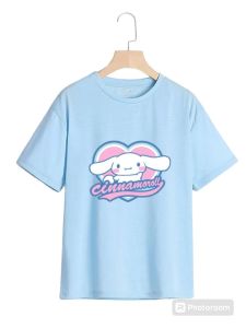 Atasan kaos cinnamoroll anak perempuan buat usia 2-10 tahun